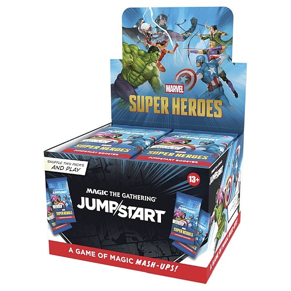 Marvel Super Heroes - Jumpstart Booster Display (24 Booster Packs) - Magic the Gathering