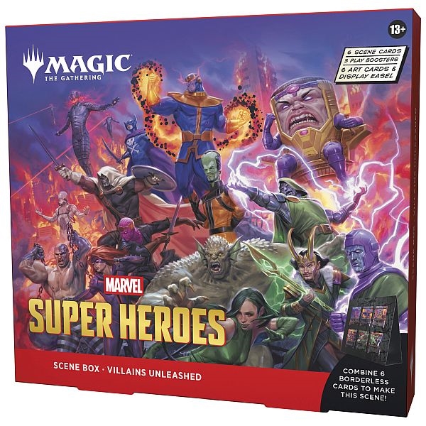 Marvel Super Heroes - Scene Box - Villains Unleashed - Magic the Gathering