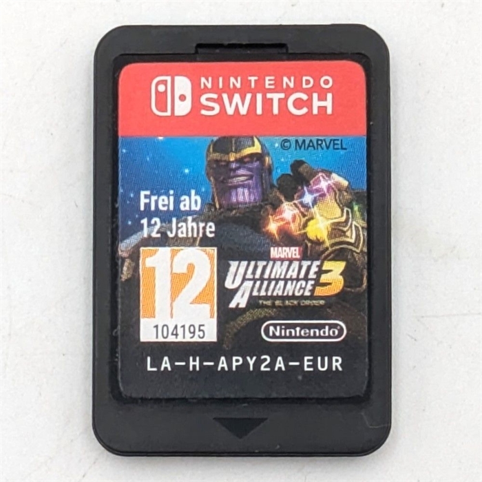 Marvel Ultimate Alliance 3 The Black Order - Cartridge - Nintendo Switch spil (A Grade) (Genbrug)