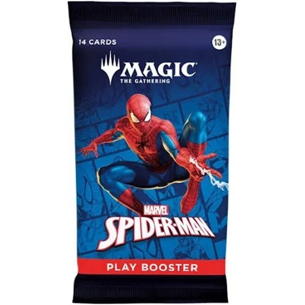 (Gratis ved køb for 800kr) - Spider-Man - Play Booster Pack - Magic The Gathering