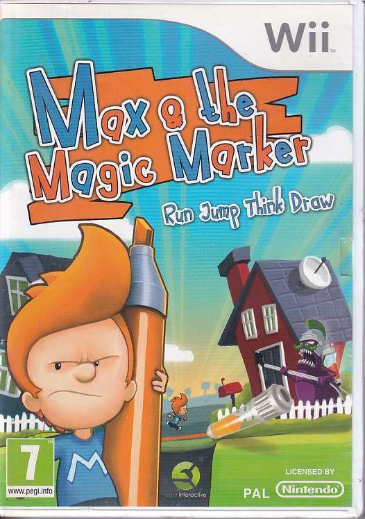 Max & the Magic Marker - Wii (B Grade) (Genbrug)