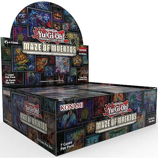 Maze of Muertos - Booster Box Display (24 Booster Packs) - Yu-Gi-Oh kort