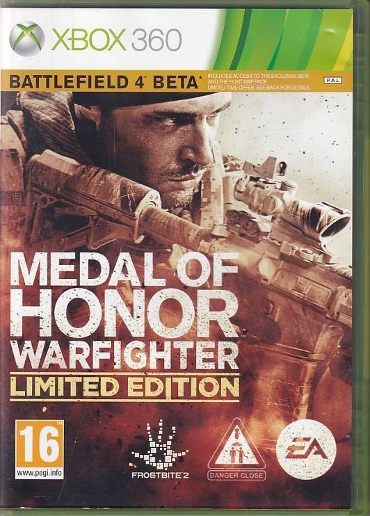 Medal of Honor Warfighter - Limited Edition - XBOX 360 (B Grade) (Genbrug)