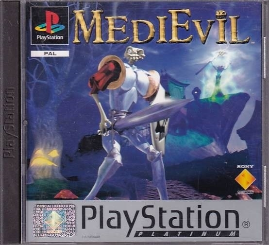 MediEvil Platinum - Mangler Manual - PS1 (B Grade) (Genbrug)