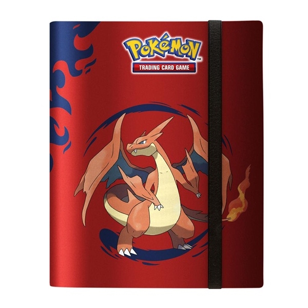 Mega Charizard X and Mega Charizard Y - 9-Pocket Pro Binder - A4 Pokemon Mappe