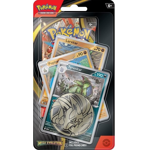 Mega Evolution - Premium Checklane Blister - Tyranitar Line - Pokemon kort