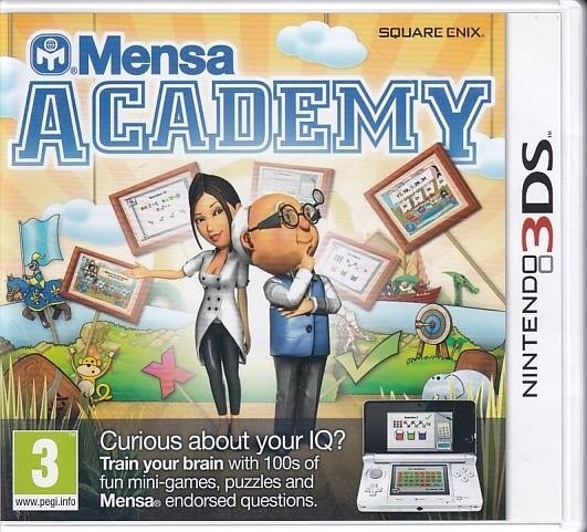 Mensa Academy - Nintendo 3DS Spil - (A Grade) (Genbrug)