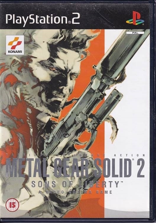 Metal Gear Solid 2 Sons of Liberty - PS2 (B Grade) (Genbrug)