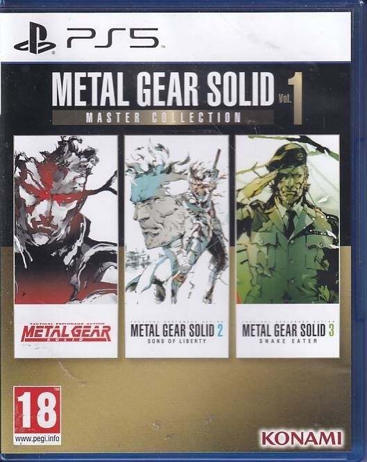 Metal Gear Solid Master Collection Vol 1 - PS5 (A Grade) (Genbrug)