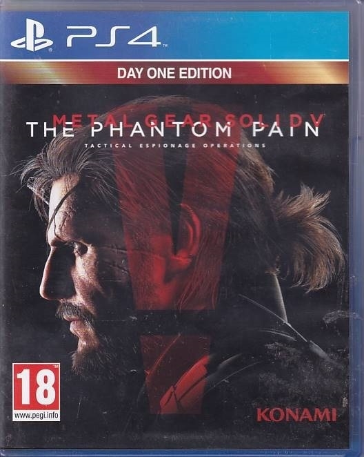 Metal Gear Solid V The Phantom Pain Day One Edition - PS4 (A-Grade) (Genbrug)