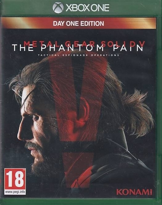 Metal Gear Solid V the Phantom Pain - Day One Edition - XBOX One (B Grade) (Genbrug)
