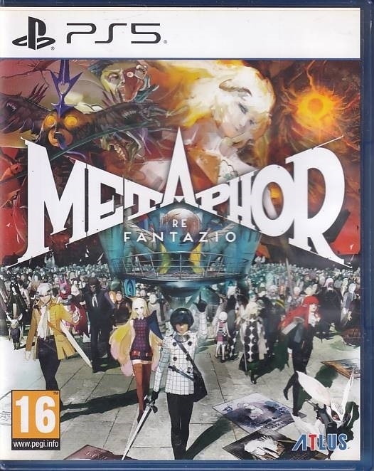 Metaphor ReFantazio - PS5 - (A Grade) (Genbrug)