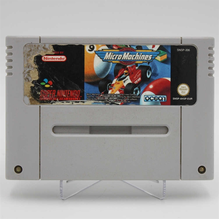 Micro Machines - SNES - Cartridge - (EUR) (C Grade) (Genbrug)