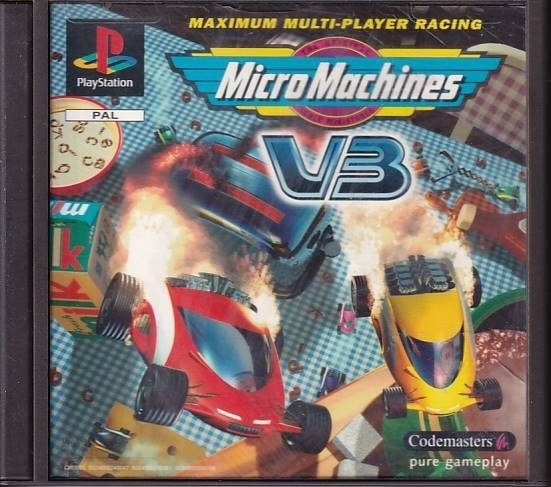 Micro Machines V3 - PS1 (B Grade) (Genbrug)