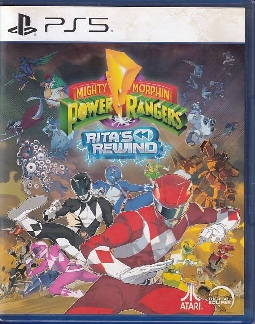 Mighty Morphin Power Rangers Ritas Rewind - PS5 (A Grade) (Genbrug)