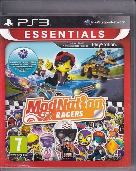 Modnation Racers Essentials - PS3 (B Grade) (Genbrug)