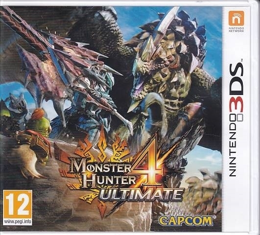 Monster Hunter 4 Ultimate - Nintendo 3DS Spil (A Grade) (Genbrug)