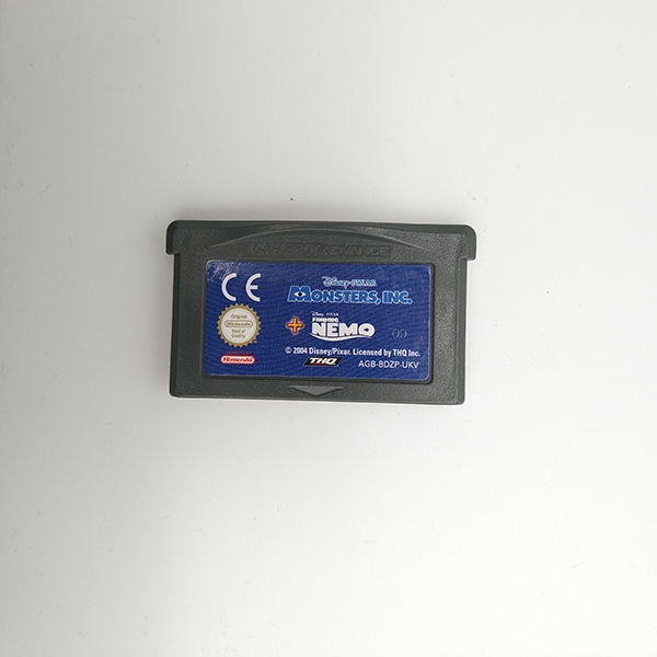 Monsters Inc & Finding Nemo - GameBoy Advance spil (B Grade) (Genbrug)