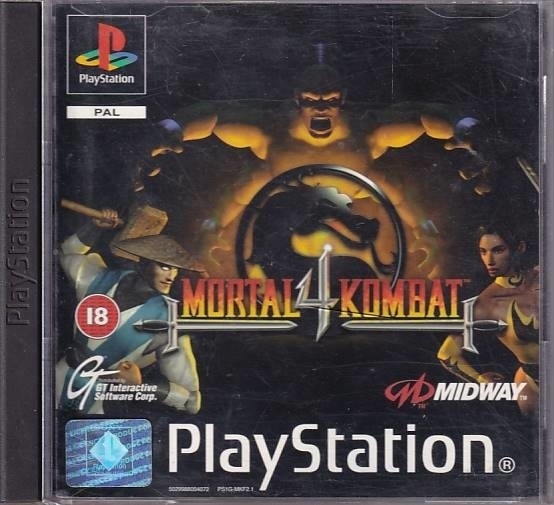 Mortal Kombat 4 - PS1 (C Grade) (Genbrug)