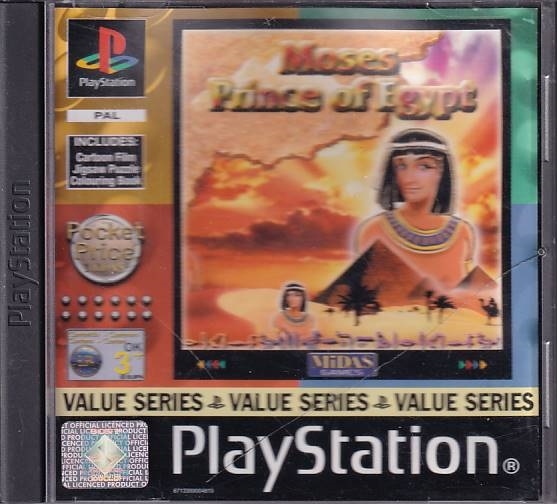 Moses Prince of Egypt - PS1 (B Grade) (Genbrug)