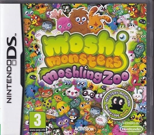 Moshi Monsters Moshling Zoo - Nintendo DS (A Grade) (Genbrug)