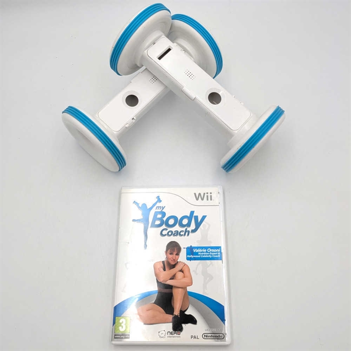 My Body Coach med Håndvægte - Nintendo Wii Tilbehør (B Grade) (Genbrug)