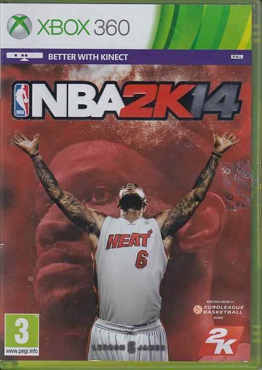 NBA 2K14 - XBOX 360 (B Grade) (Genbrug)