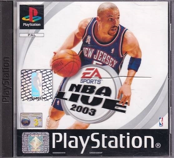 50,- NBA Live 2003 PS1 (B Grade) (Genbrug)