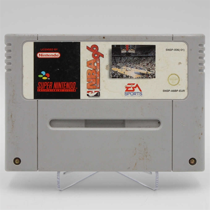 NBA Live 96 - SNES - Cartridge - (EUR) (C Grade) (Genbrug)