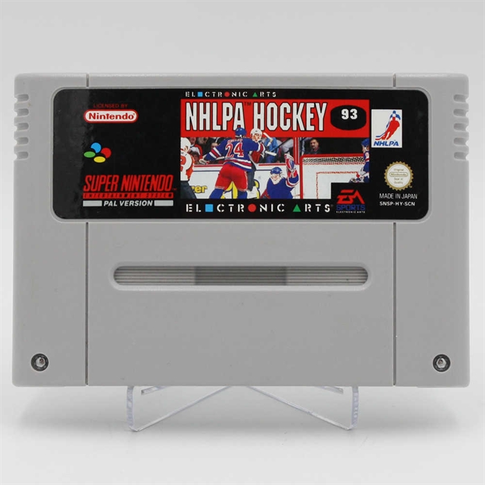 NHLPA Hockey 93 - SNES - Cartridge - (SCN) (A Grade) (Genbrug)