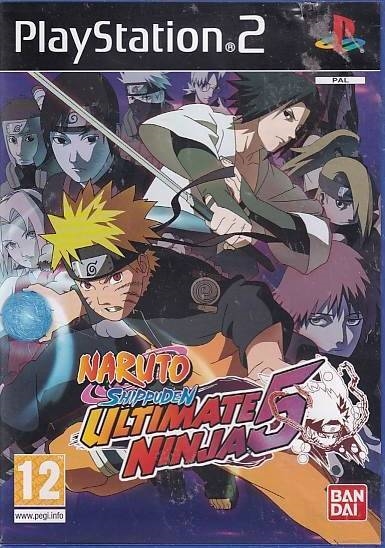 Naruto Shippuden Ultimate Ninja 5 - PS2 (B Grade) (Genbrug)