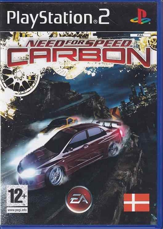 Need for Speed Carbon - Dansk version - PS2 (B Grade) (Genbrug)