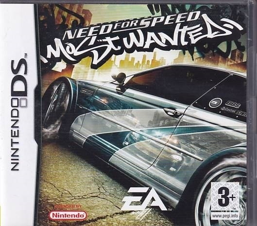 Need for Speed Most Wanted - Nintendo DS (A Grade) (Genbrug)
