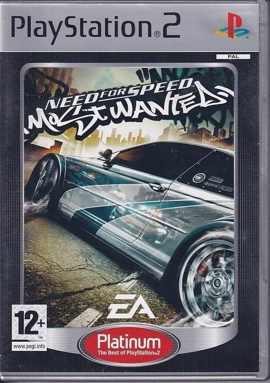 Need for Speed Most Wanted - Platinum - PS2 (B Grade) (Genbrug)