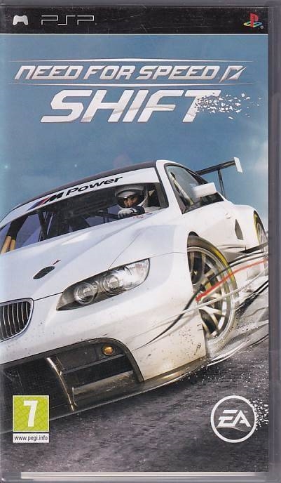 Need for Speed Shift - PSP Spil (B Grade) (Genbrug)