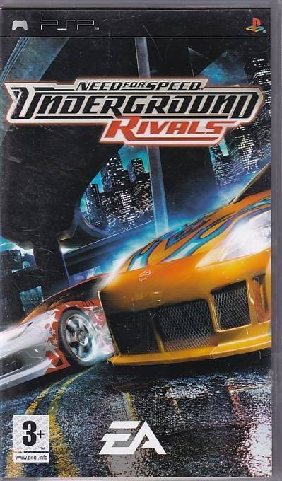 Need for Speed Underground Rivals - PSP Spil (B Grade) (Genbrug)