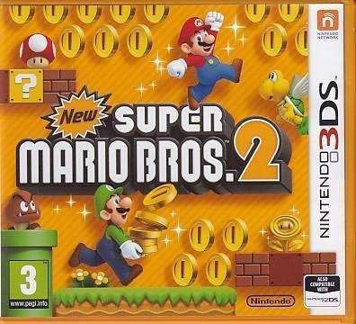 New Super Mario Bros. 2 - Nintendo 3DS Spil (A Grade) (Genbrug)