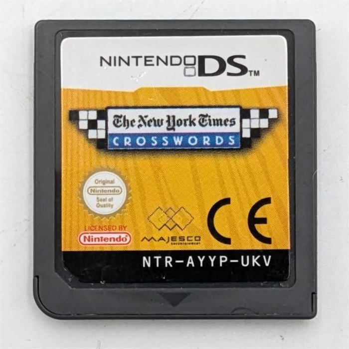 New York Times Crosswords - Cartridge - Nintendo DS (A Grade) (Genbrug)