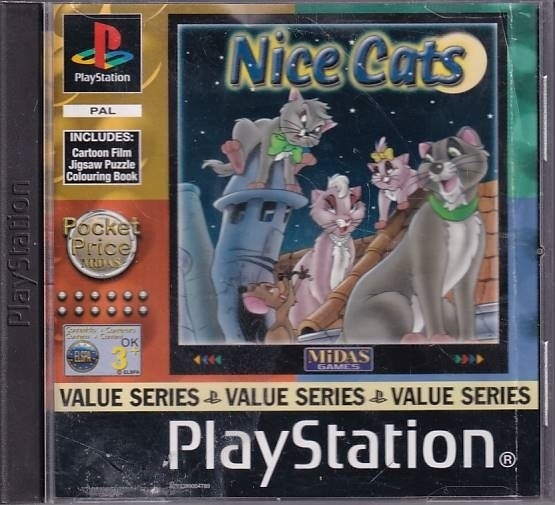 Nice Cats - PS1 (B Grade) (Genbrug)