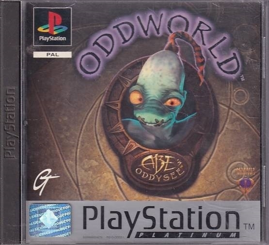 Oddworld Abes Oddysee - Platinum - PS1 (B Grade) (Genbrug)