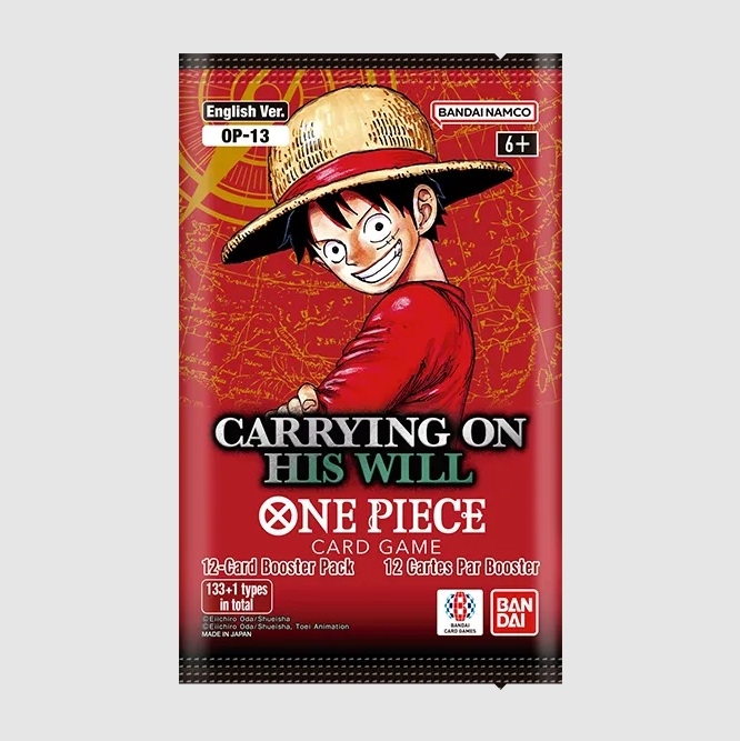 Carrying on His Will - OP13 - Booster Pack - One Piece Card Game