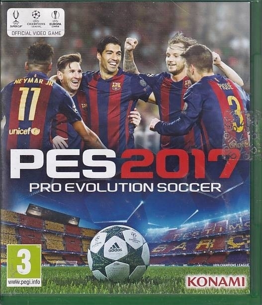 PES 2017 Pro Evolution Soccer - Xbox One (B-Grade) (Genbrug)