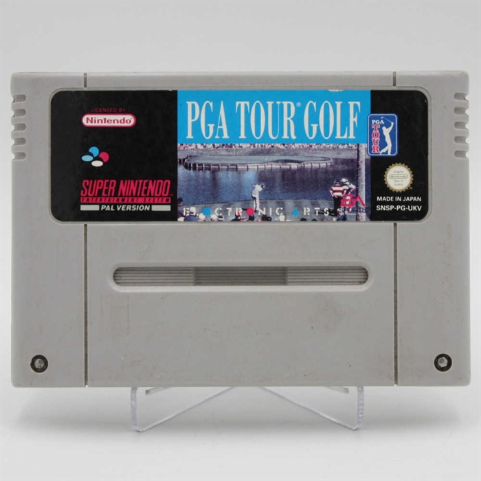 PGA Tour Golf - SNES - Cartridge - (UKV) (B Grade) (Genbrug)