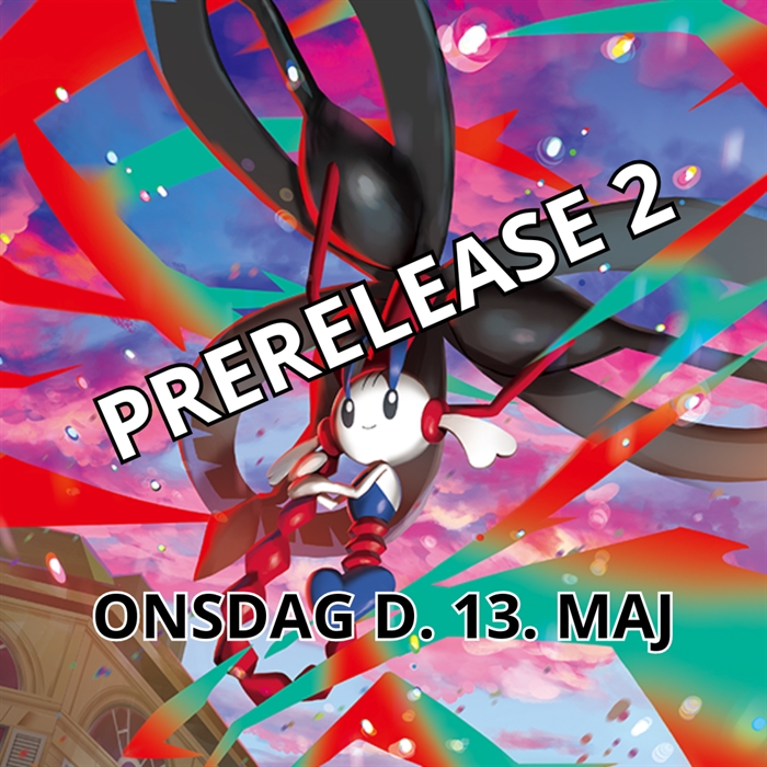 Chaos Rising Prerelease 2 (Pokémon) - ONSDAG d. 13. maj kl. 17:00 - Aarhus billet