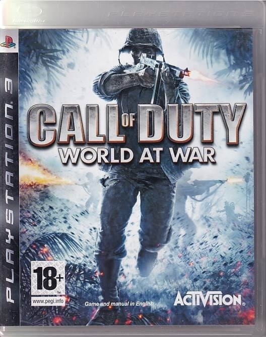 Call of Duty World at War - PS3 (B Grade) (Genbrug)