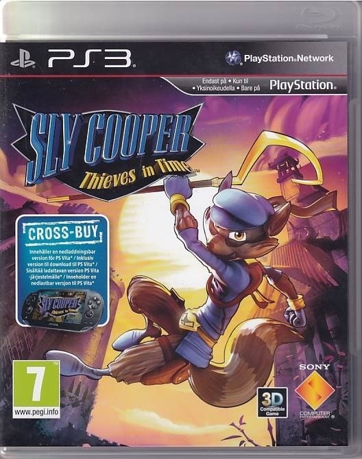 SLY Cooper - Thieves in Time - PS3 (B Grade) (Genbrug)