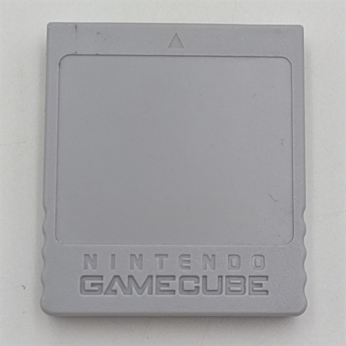 Nintendo Gamecube Memory Card 59 - 4MB - Grey - GameCube Tilbehør (B Grade) (Genbrug)