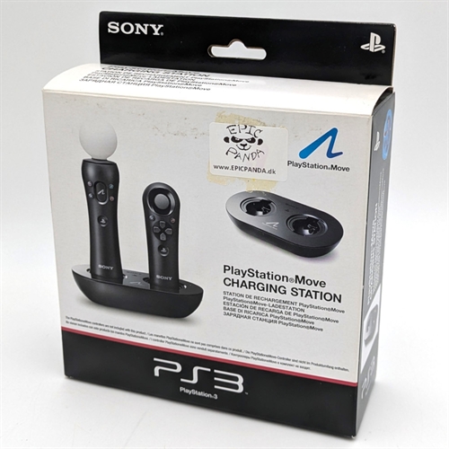 Playstation Move Controller Ladestander - PS3 Tilbehør (A Grade) (Genbrug)