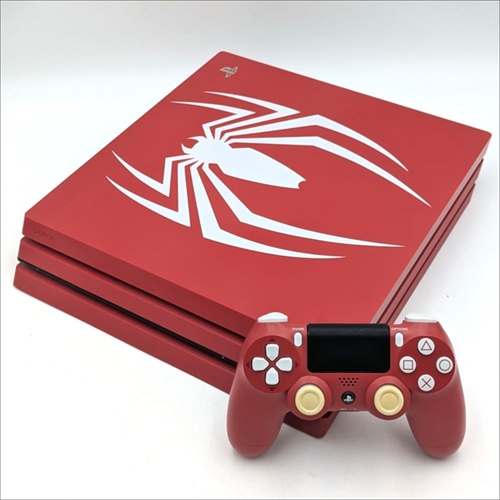 Spiderman Playstation 4 - PRO - 1TB HDD - Konsol - SNR 03-27452620-5628615 (B Grade) (Genbrug)