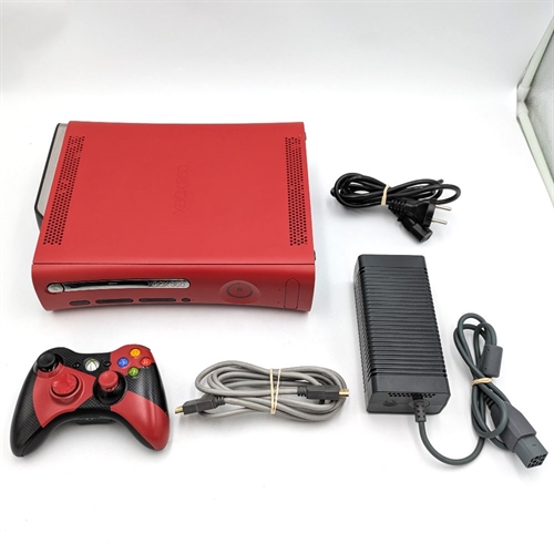 XBOX 360 Elite - Resident Evil 5 Limited Edition -  Konsol - 120 GB - SNR 200032790305 (B Grade) (Genbrug)